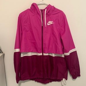 Three toned Nike windbreaker